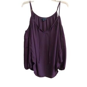 Metaphor Women’s Cold Shoulder Top Burgundy Size XS
